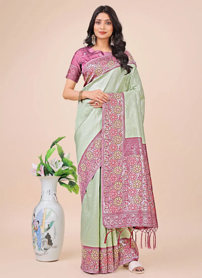 Plazzo Silk By Astita Lichi Silk Designer Saree Wholesale Market In Surat